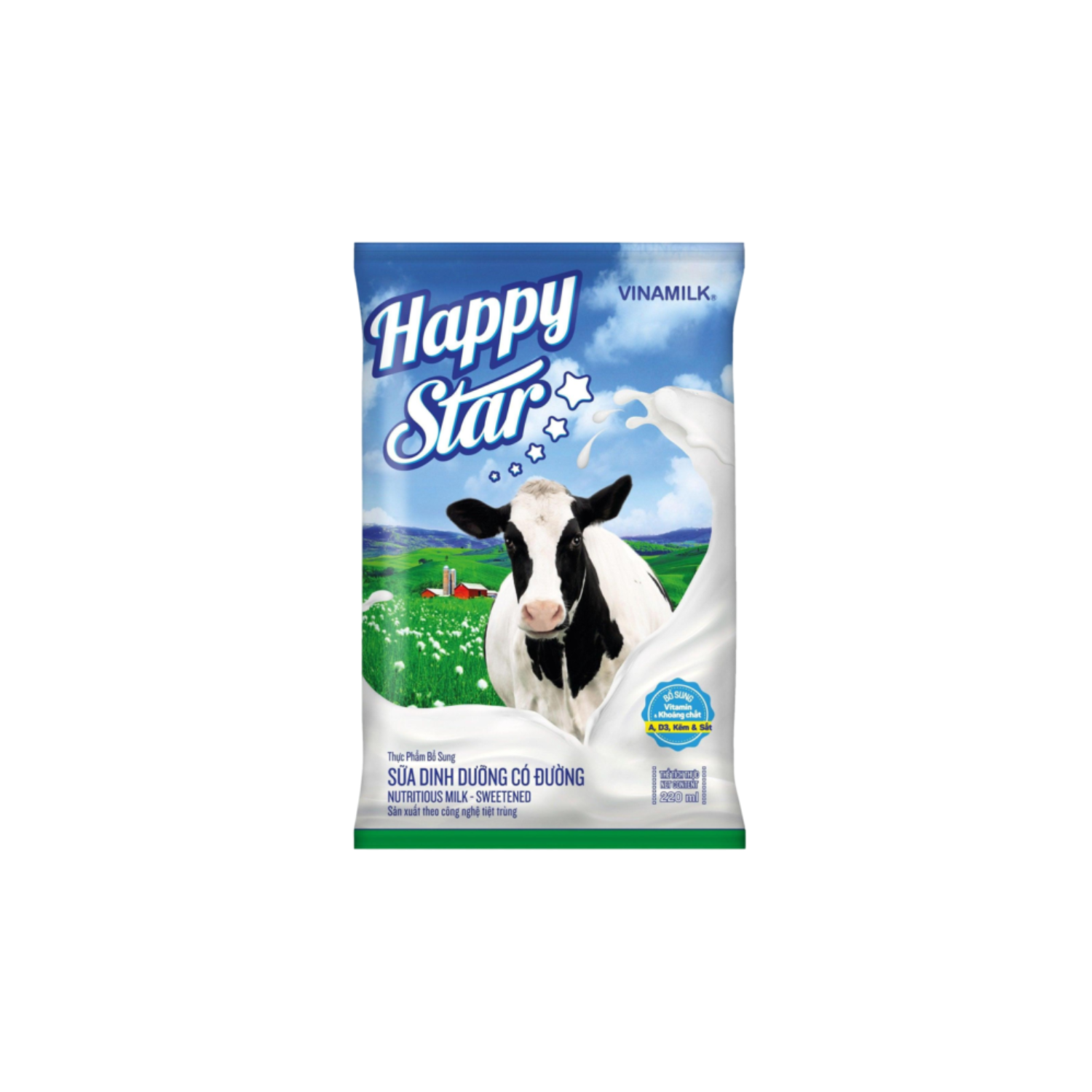Vinamilk Happy Star Có đường